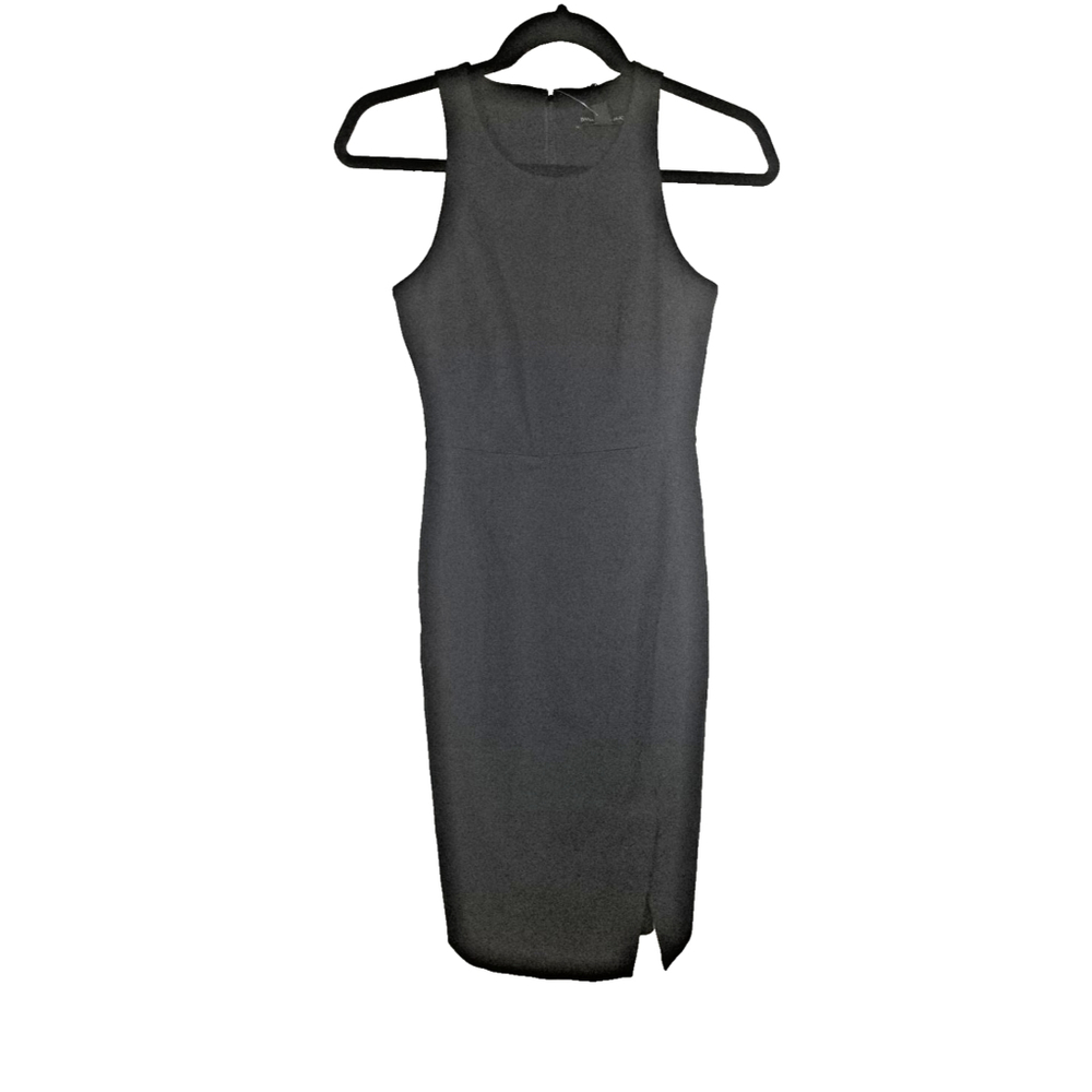 Banana Republic Dress Size 0 Petite Black Sleeveless Sheath Minimalist